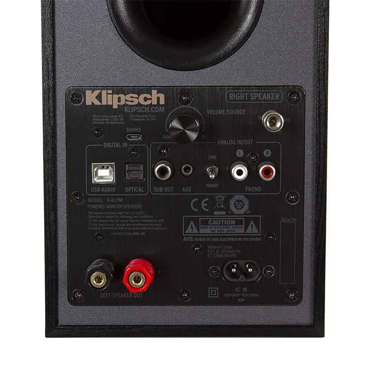 Klipsch 클립쉬 R41PM 블루투스 앰프내장스피커 정품+광케이블증정