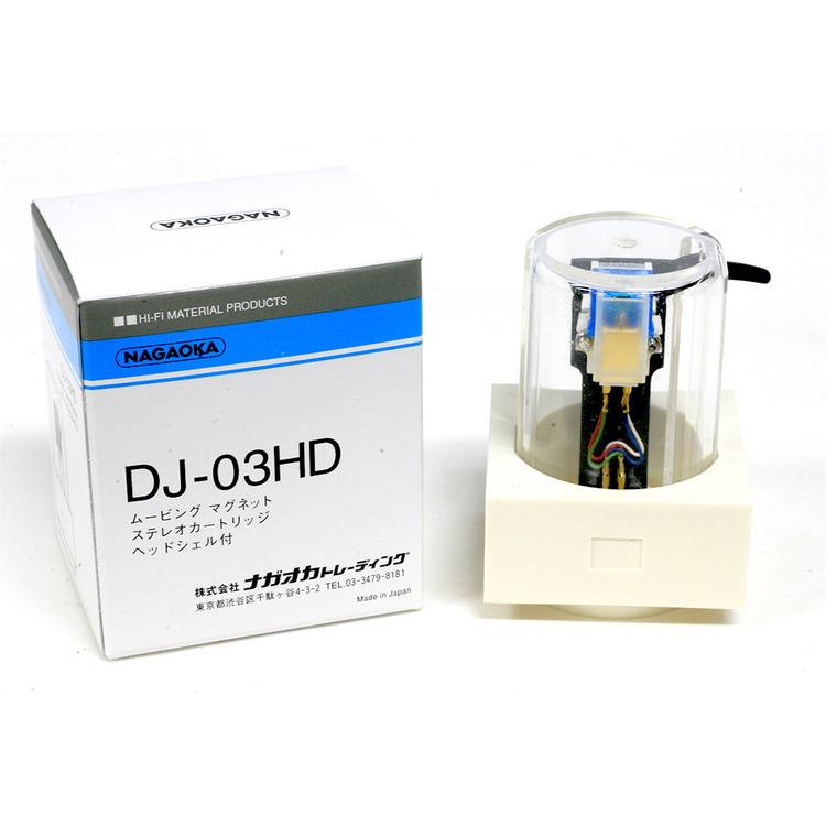 나가오카 DJ-03HD 헤드셑일체형 슈어카트리지대체용 고급 DJ용 고출력MM카트리지 정품